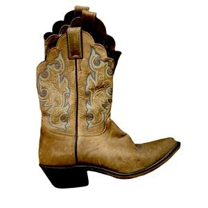 Woman’s cowboy boot